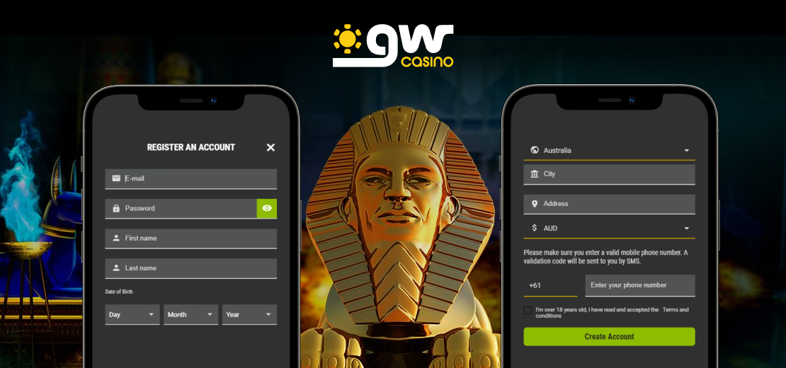 GW Casino account